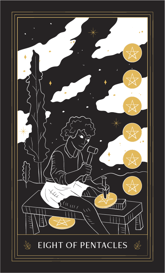 Eight of Pentacles